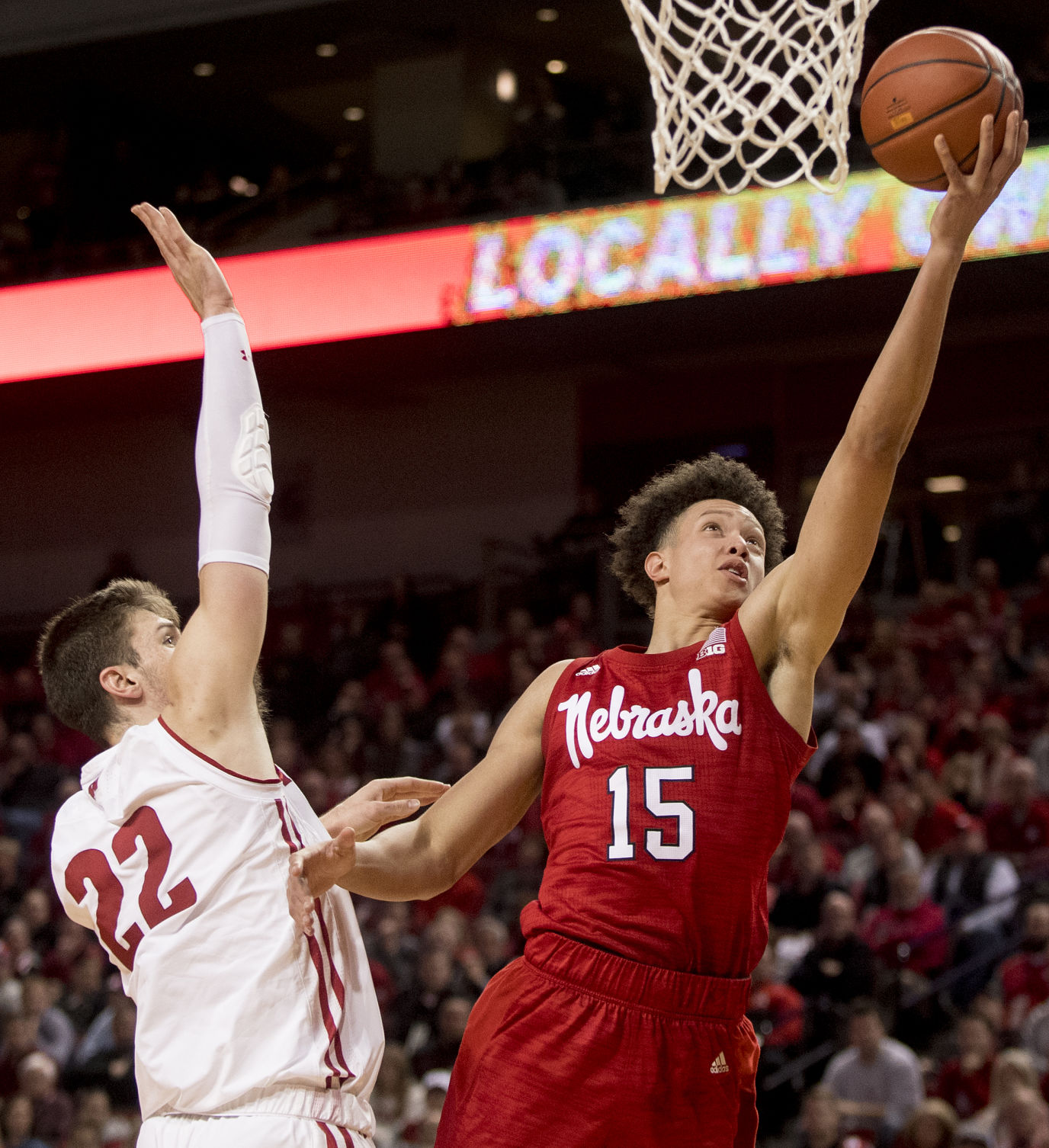 Wisconsin vs. Nebraska, 1.29